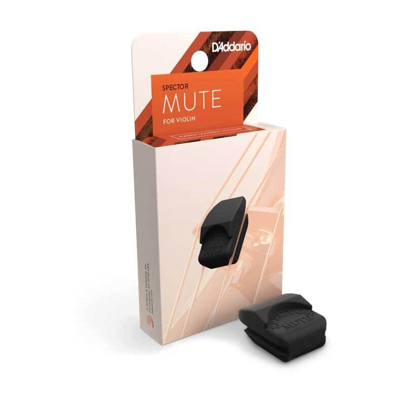 D’Addario Spector Violin Mute, Black