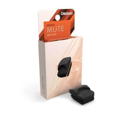 D’Addario Spector Violin Mute, Black