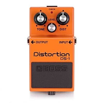 Boss DS1 Distortion Pedal, Guitar Effects Pedal