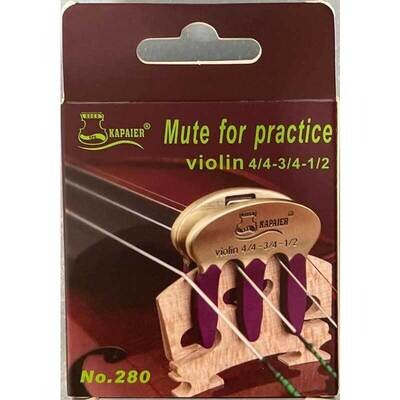 Kapaier Violin/Viola Practice Mute