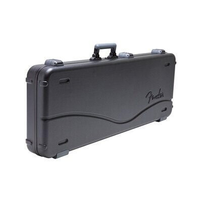 Fender Deluxe Moulded Jaguar/Jazzmaster Guitar Case, Black
