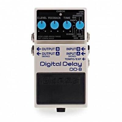 Boss DD8 Digital Delay Pedal, Guitar Effects Pedal
