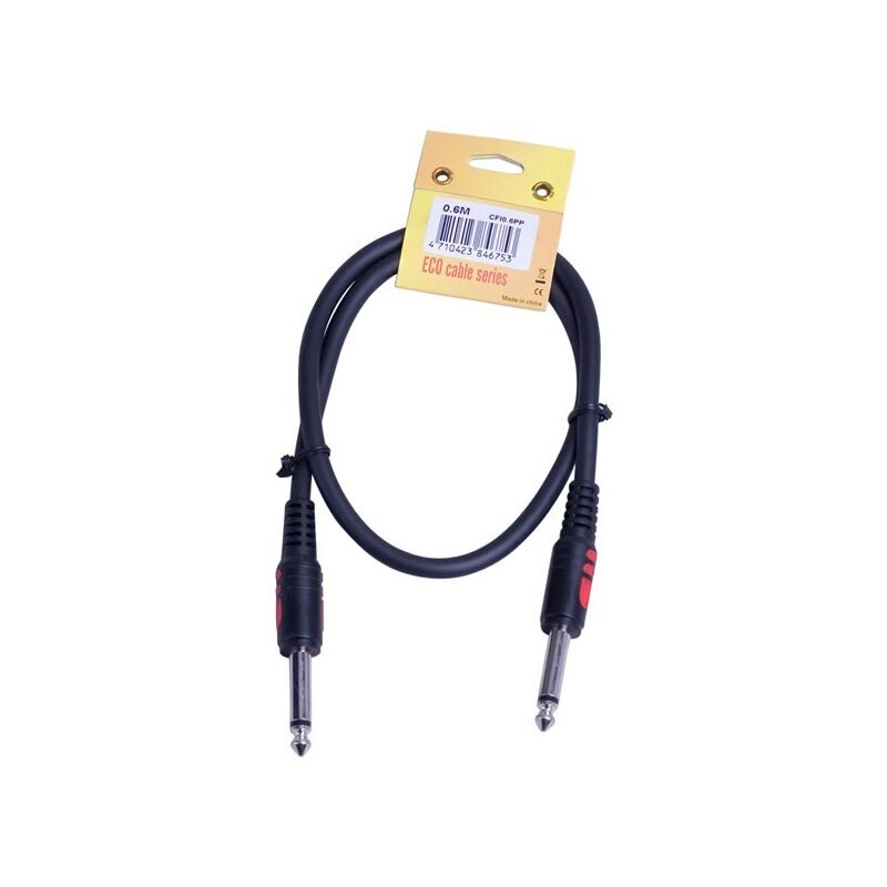 Superlux CFI0.6PP Cable, 0.6m Instrument Signal Lead