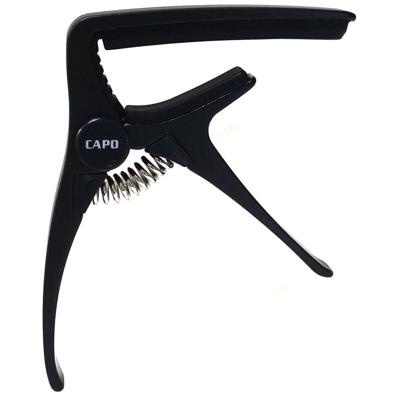 Aroma AC20 Metal Capo for Acoustic &amp; Electric Guitar - BLACK