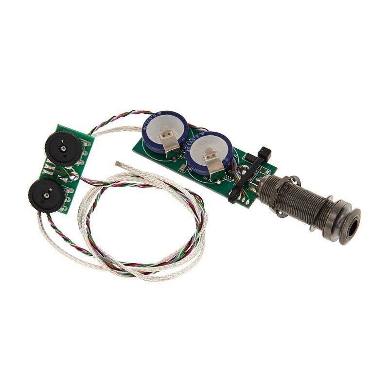 Mi-Si Acoustic Guitar Trio AIR Battery-Free Active Undersaddle Pickup with MEMS Microphone