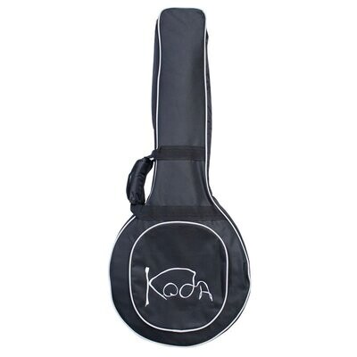 Banjo Bag, Koda Padded Bag for 4 String 17 Fret Banjo, Black