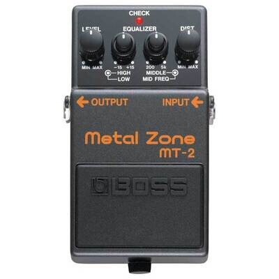 Boss MT2 Metal Zone Guitar Effects Pedal