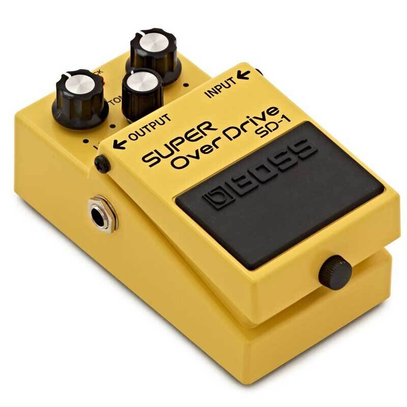Boss SD1 Super Overdrive Pedal, Guitar Effects Pedal