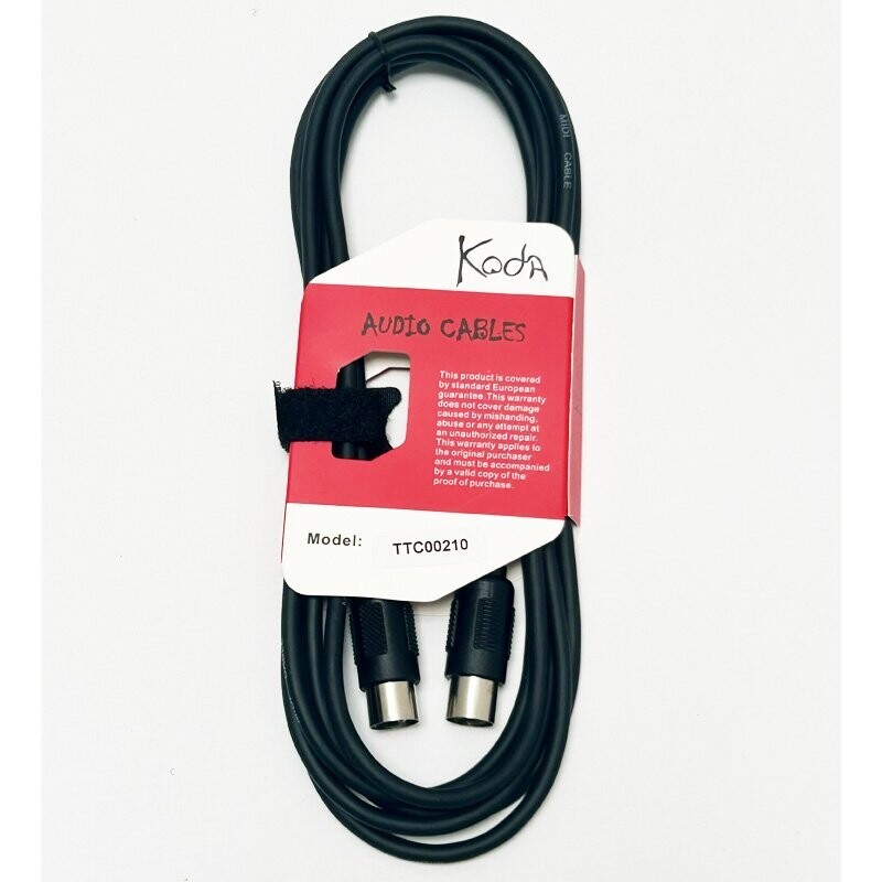 Koda 10FT / 3M Midi Cable, MIDI 5pins - MIDI 5pins