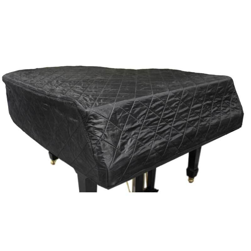 Steinhoven Grand Piano Padded Cover, Fits Grands 160cm/(5&#39; 3&quot;), Black