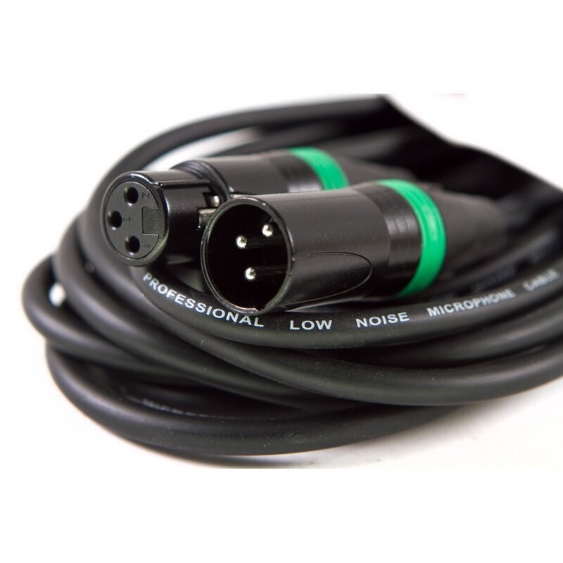 Koda TMC11210 Microphone Cable, Professional 10FT/3M Mic Lead, XLR(F) - XLR(M)