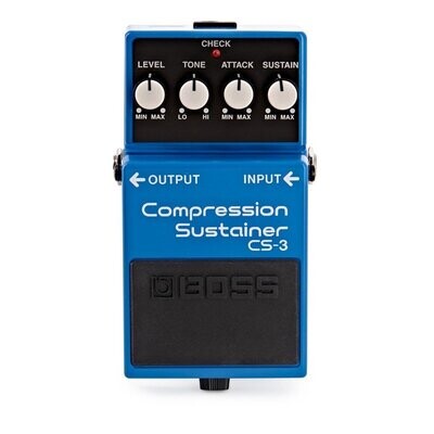 Boss CS3 Compression/Sustainer Pedal, Blue