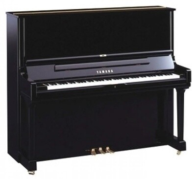 Yamaha YUS3 Upright Piano, Polished Ebony - FREE DELIVERY