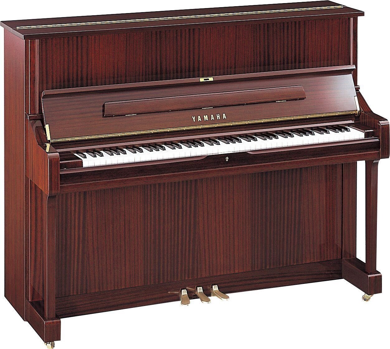 Yamaha U1 Upright Piano, Polished Mahogany - FREE DELIVERY
