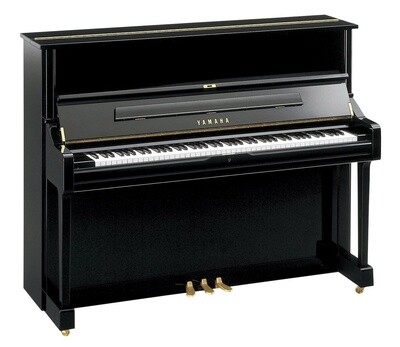 Yamaha U1 Upright Piano, Polished Black - FREE DELIVERY