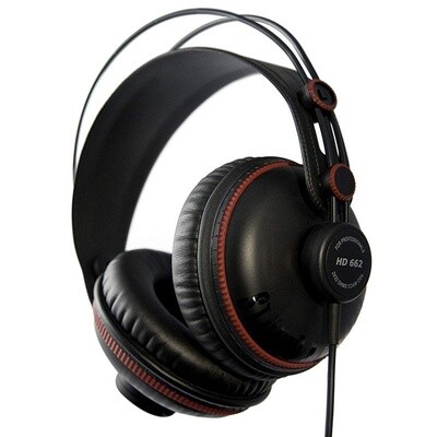 Superlux HD662 Professional Monitoring Headphones, Black
