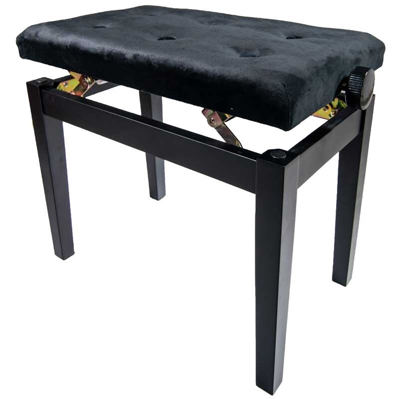 Koda &quot;SONATA&quot; Adjustable Piano Stool, Satin Black