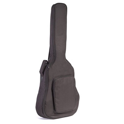 Koda 4/4 41&quot; Acoustic Guitar Bag, Double Shoulder Straps, 10mm Padding, BLACK