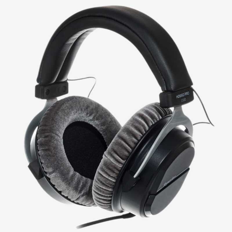 Superlux HD660 PRO 150 Ohm Studio Headphones, Black