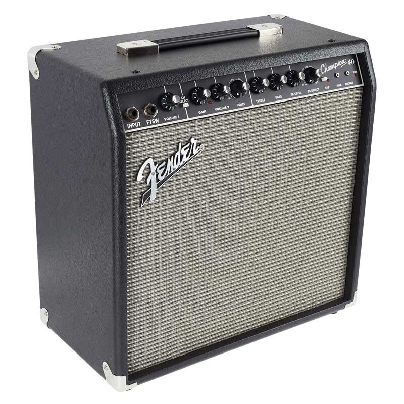 Fender Champion 40 Watts Guitar Amplifier, Black