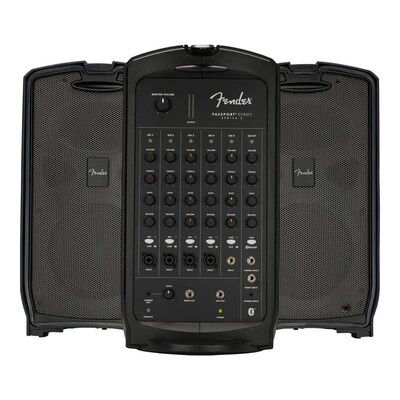 Fender 375W Passport Event Series 2 PA System, Black