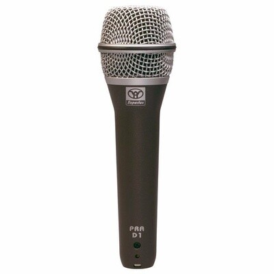 Microphone Superlux PRAD1 Vocal Dynamic with Mic Clip and Carry Case