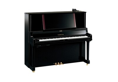 Yamaha YUS5SH Silent Upright Piano, Polished Ebony - FREE DELIVERY