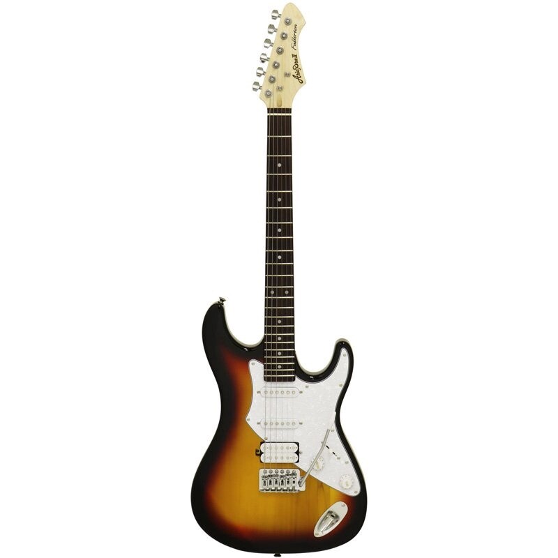 Aria 714 STD Electric Guitar, 3 Tone Sunburst