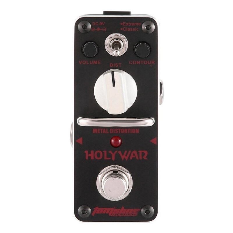 Aroma AHOR-3 Holy War Metal Distortion Analogue True Bypass Electric Guitar Effect Pedal