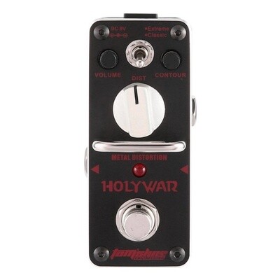 Aroma AHOR-3 Holy War Metal Distortion Analogue True Bypass Electric Guitar Effect Pedal