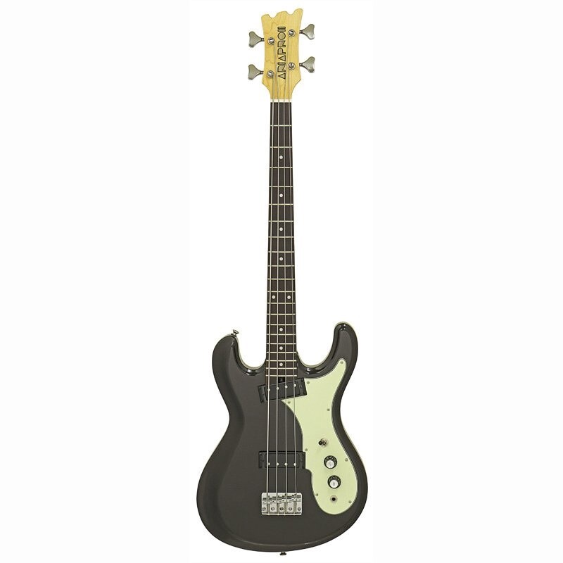 Aria DMB206 Bass Guitar, Black