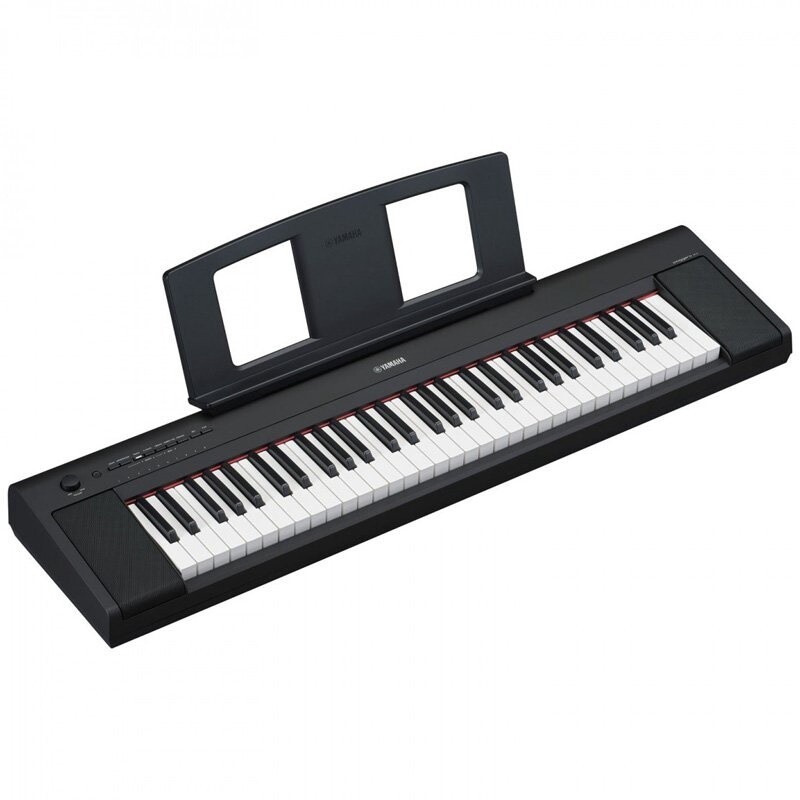 Yamaha Piaggero NP15 Portable Digital Piano, Black