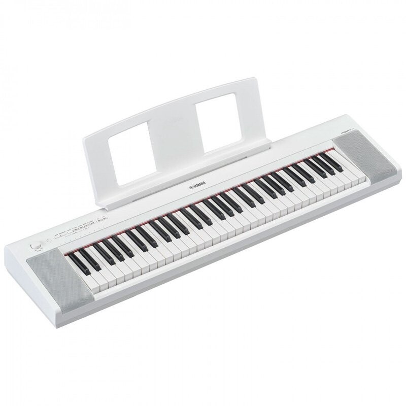 Yamaha Piaggero NP15 Portable Digital Piano, White