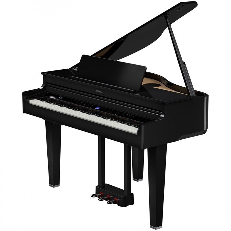 Roland GP6 Digital Grand Piano, Polished Ebony