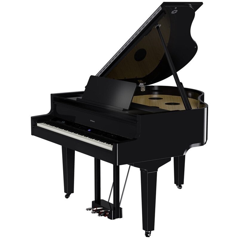 Roland GP9 Digital Grand Piano, Polished Ebony