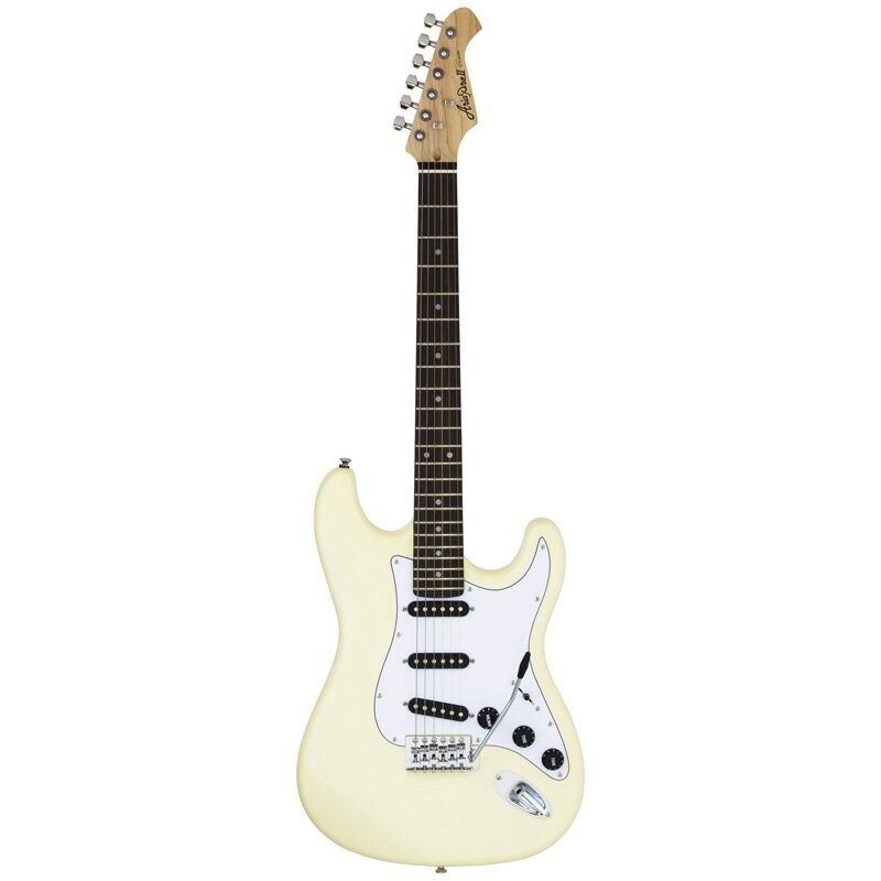 Aria STG003 SPL Electric Guitar, Vintage White