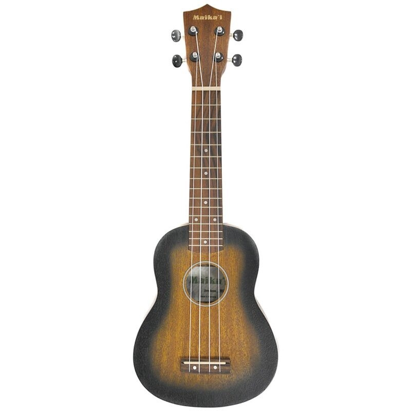 Aria Maikai MKU1 Soprano Ukulele with Bag, Brown Sunburst