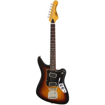 Aria Retro1532 Electric Guitar, 3 Tone Sunburst