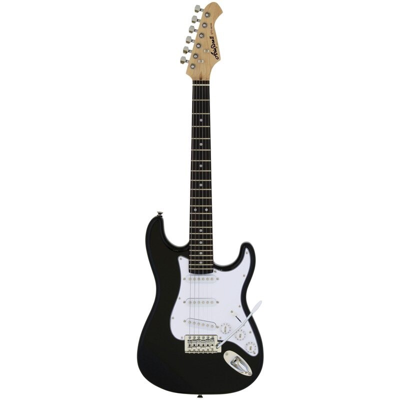 Aria STG MINI Short Scale Electric Guitar, Black