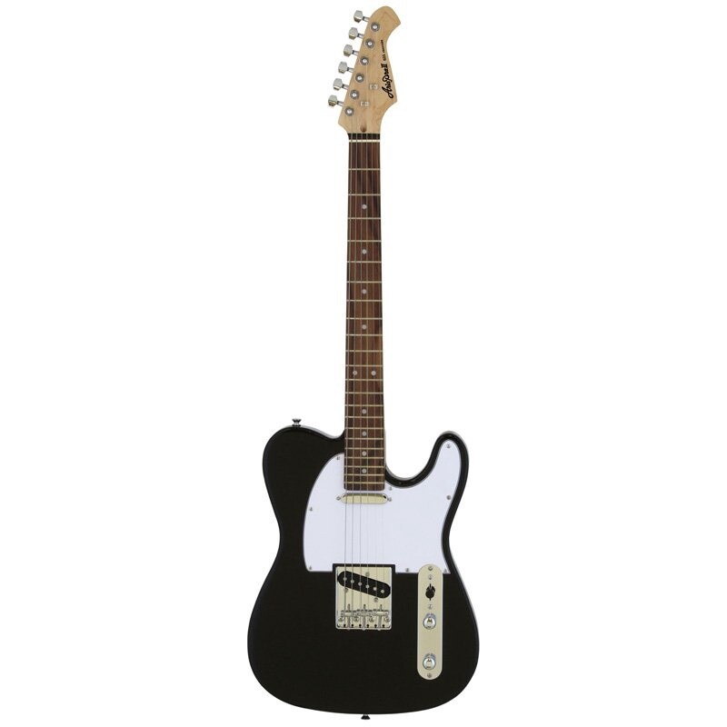 Aria TEG002 Electric Guitar, Black