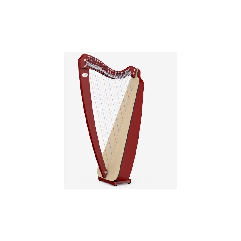 Camac Odyssey 27 String Lever Harp, Mahogany