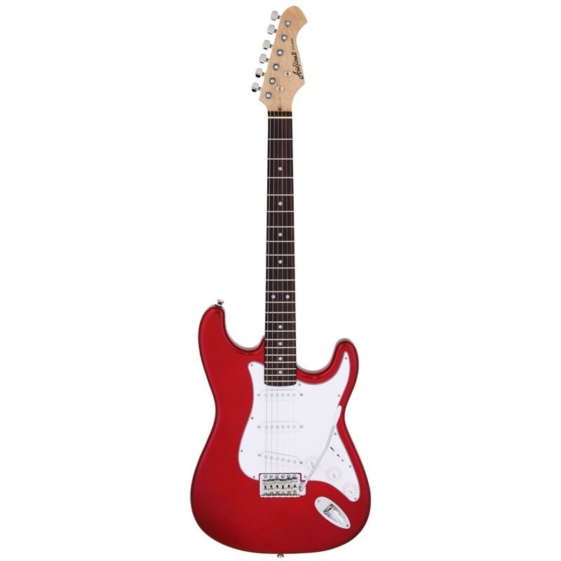 Aria STG003 Electric Guitar, Candy Apple Red