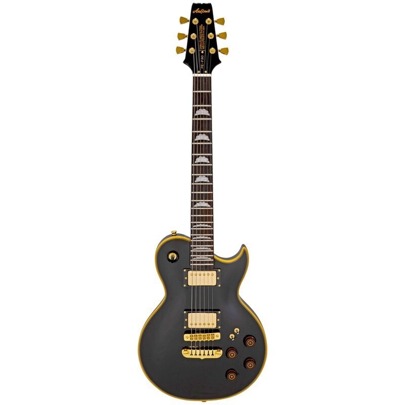 Aria PEF80 Electric Guitar, Black Top
