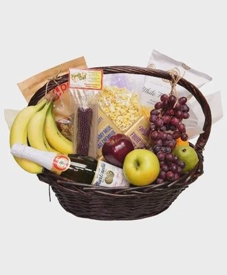 Fruits and Treats Gift Basket