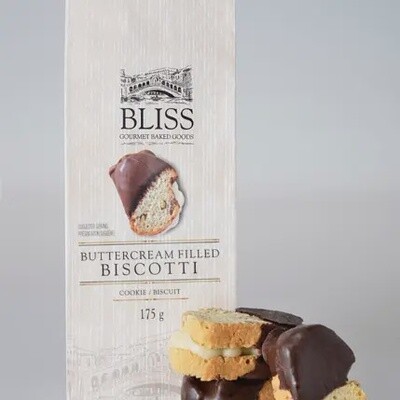 Buttercream Filled Biscotti Cookies