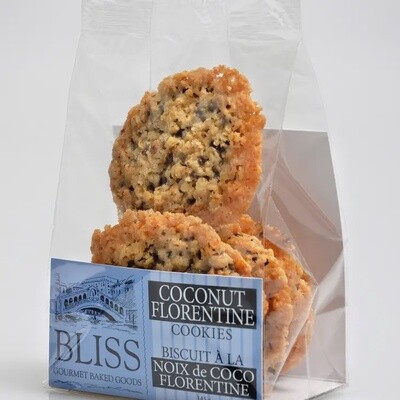 Coconut Florentine Cookies