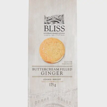 Ginger Buttercream Filled Cookies
