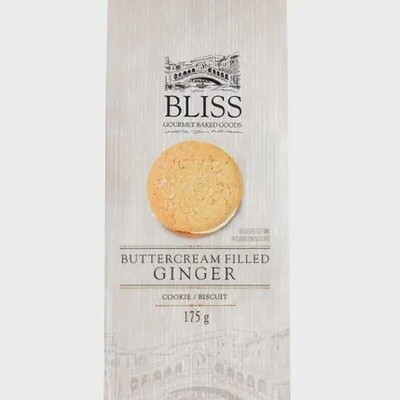 Ginger Buttercream Filled Cookies
