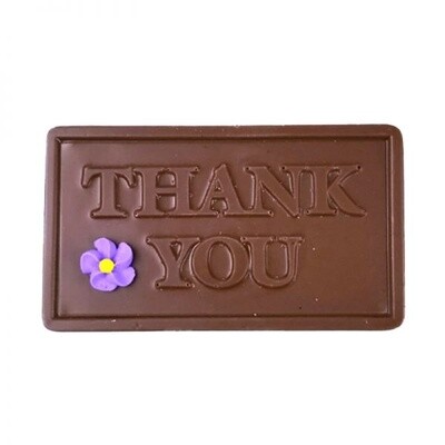 Milk Chocolate &quot;Thank You Card&quot;