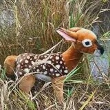 Rose Bud Plush Deer